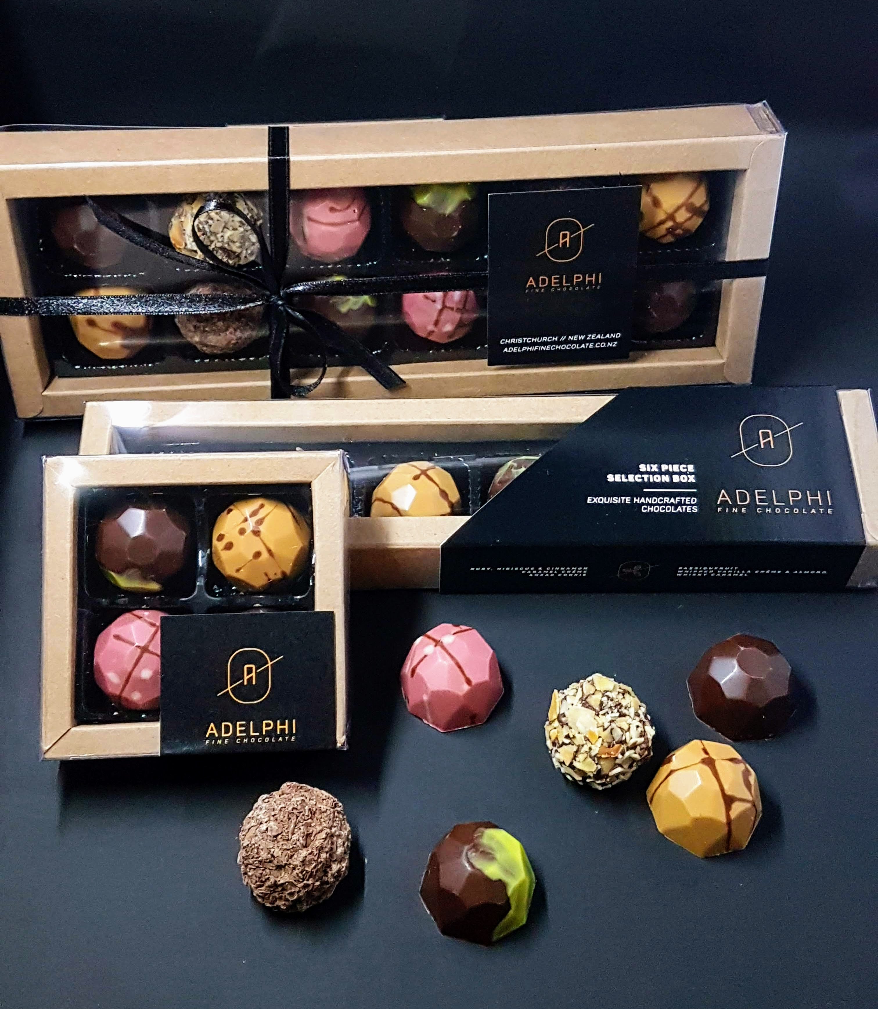 Adelphi Chocolate 12 Piece Box